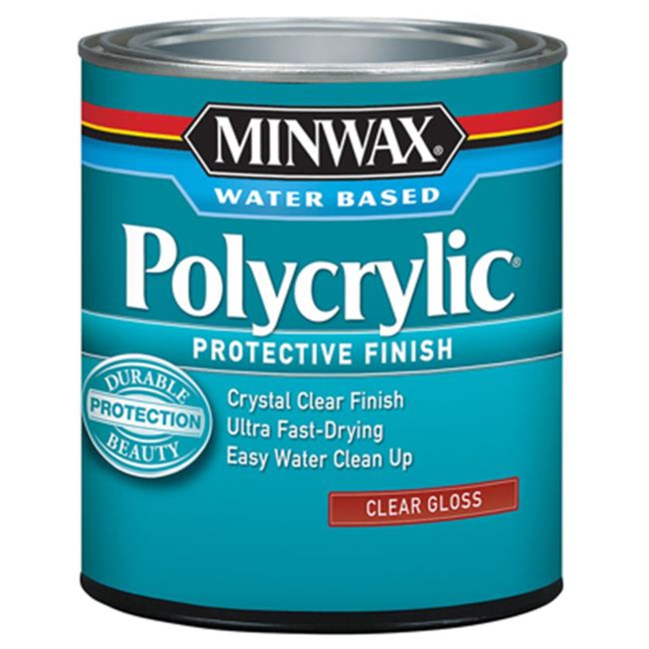 Minwax 255554444 0.5 Point Gloss Polycrylic Protective Finish